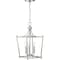 Progress Lighting Parkhurst Collection Brushed Nickel Three-Light Foyer P500213-009 - alternate 5